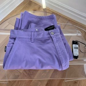 Men’s Purple Versace Denim Pants